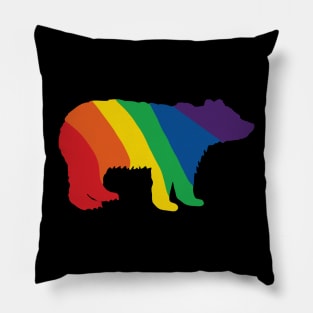 Rainbow Bear Pillow