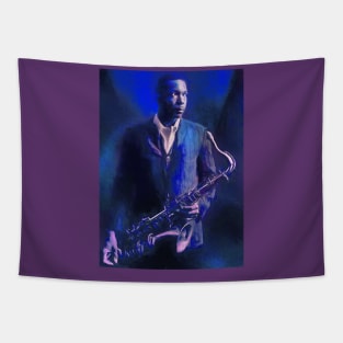 John Coltrane Jazz Legend Tapestry