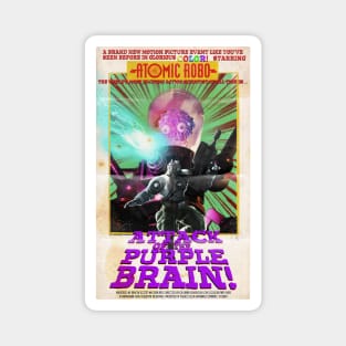 Atomic Robo in ATTACK OF THE PURPLE BRAIN! Magnet