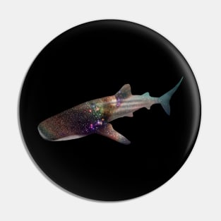 Galaxy Whale Shark Pin