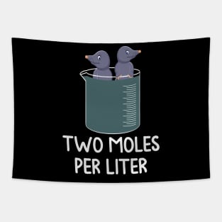 science two moles per liter Does this design Tapestry