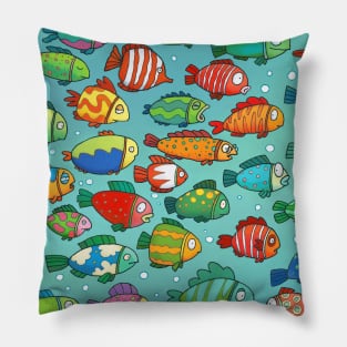 Fish Fun Pillow