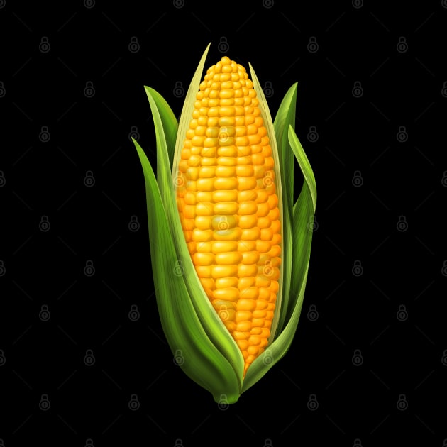 Tasty corn T-shirt by NOMAD73