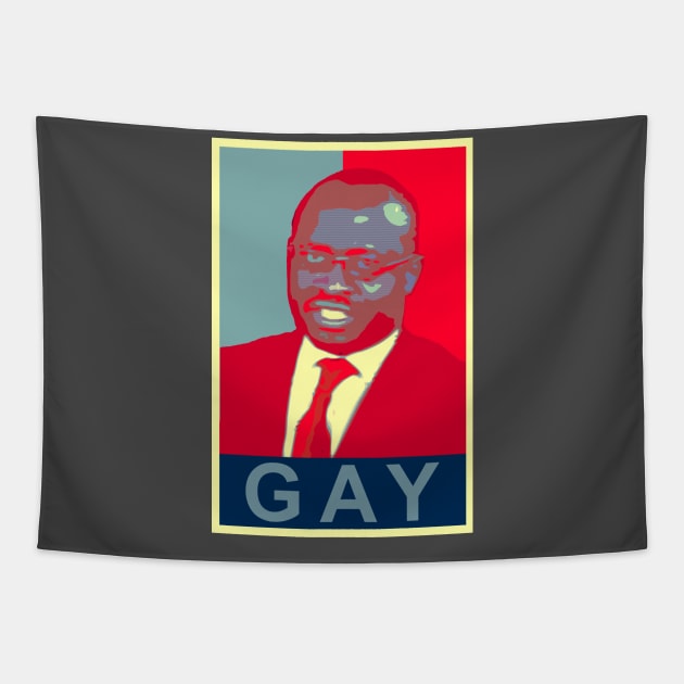 Why Are You Gay Meme Tapestry by giovanniiiii