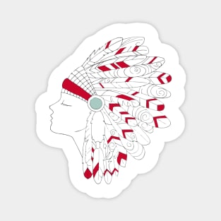 headdress Magnet