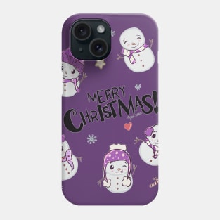 Cute and Funny Snow Phone Case