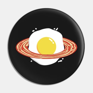 Planet Breakfast Pin