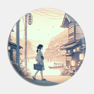 Whispers of Tokyo: A Lo-Fi Reverie Pin