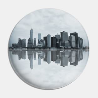 Downtown (reflection) Pin