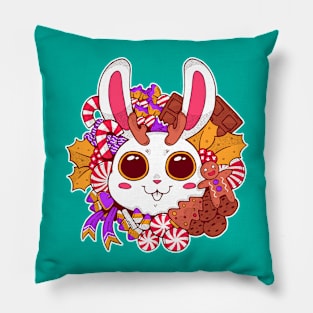 Candy Bunny Pillow