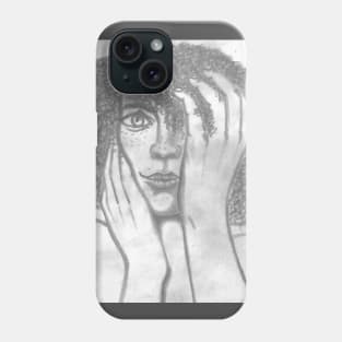 Curly girl Phone Case