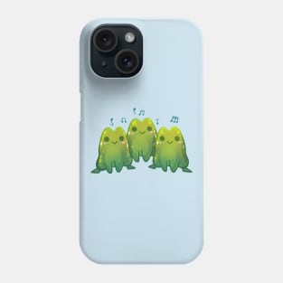 Green Singing Frog Trio Phone Case