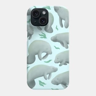 manatees Phone Case