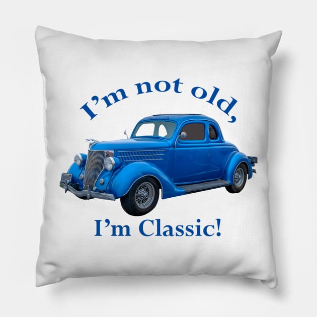 1936 Ford Coupe Pillow by mtbearded1