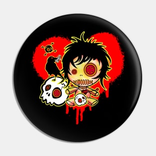 Little Nemo The Emo Voodoo Boy Pin