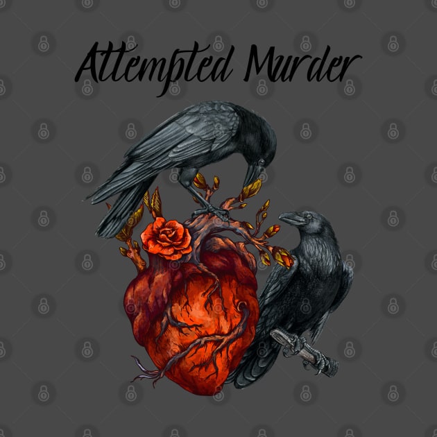 Attempted Murder Heart by LylaLace Studio