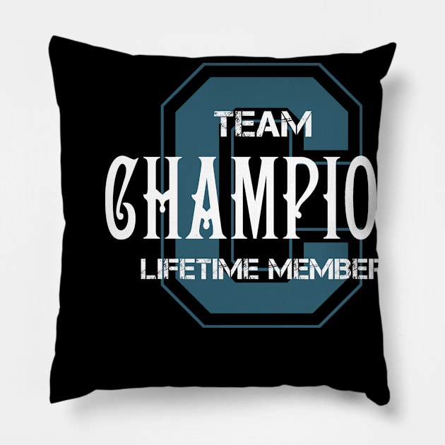 CHAMPION Pillow by TANISHA TORRES