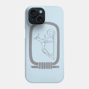 Wepwawet on sledge Phone Case