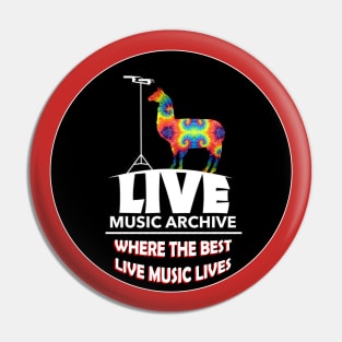 The Best Live Music Is Here Pin