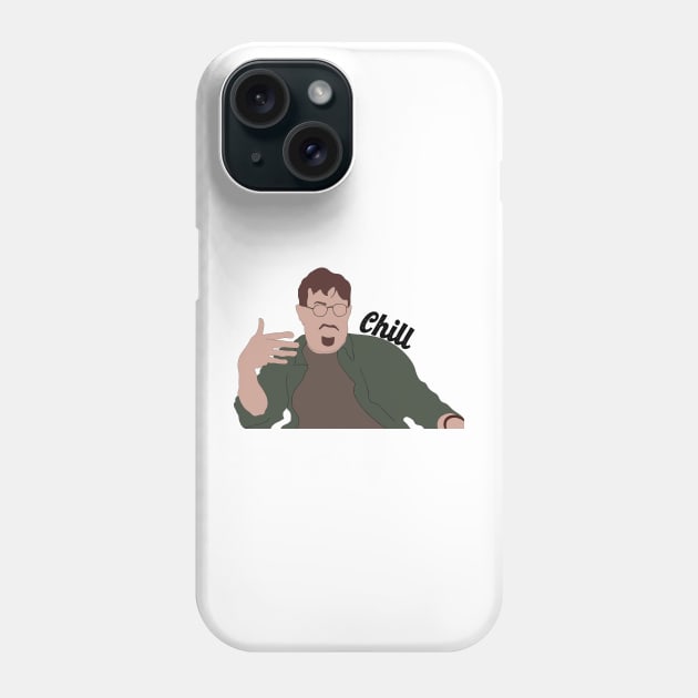 Chill Higgins Phone Case by Wenby-Weaselbee