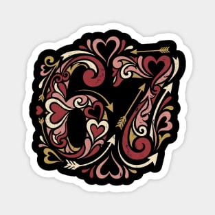 67 Valentine's Day Magnet