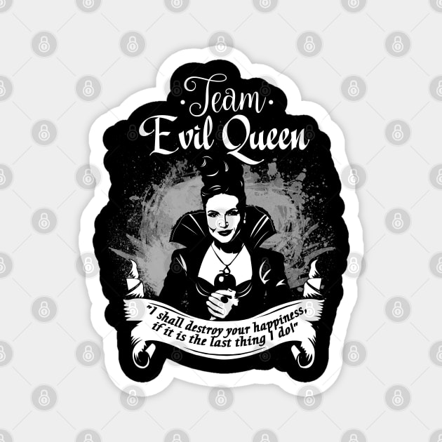 Team Evil Queen. OUAT. Regina. Magnet by KsuAnn