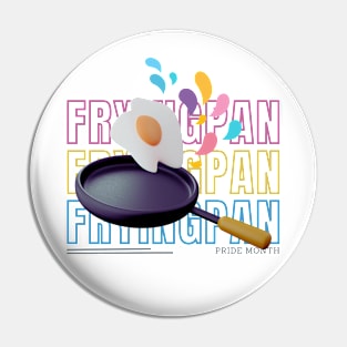 Frying Pansexual Pin