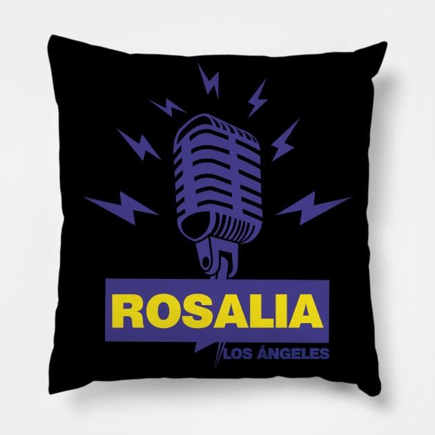 Rosalia Los Angeles Pillow by TapABCD