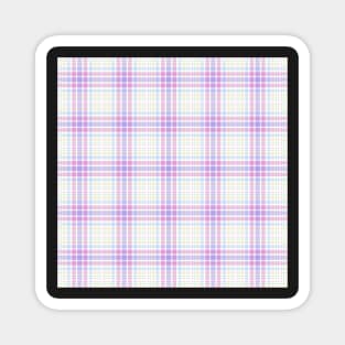 Pastels Plaid Magnet