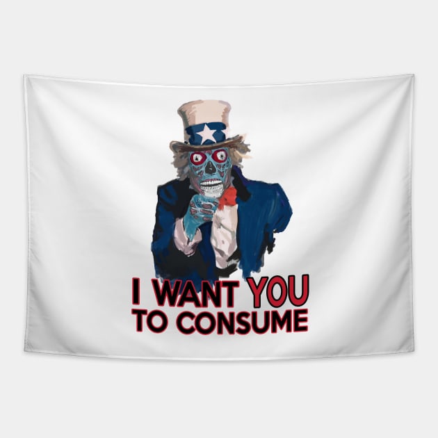 They Live Tapestry by Titius