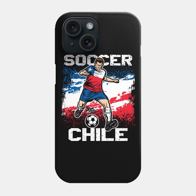 Chile Soccer Futbol Phone Case by megasportsfan