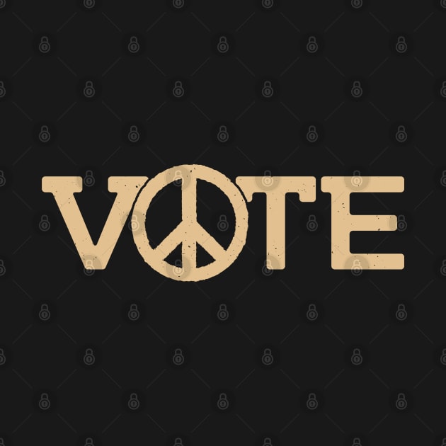 Vote Peace by TheVintageChaosCo.