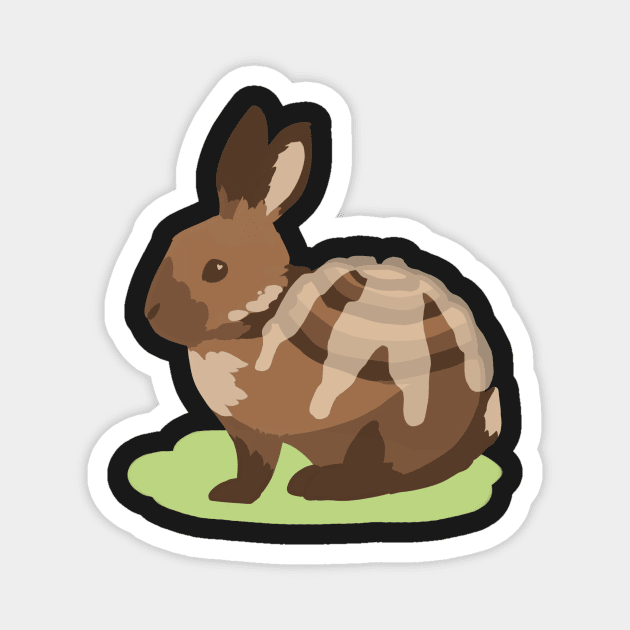 Cinnamon Bunny Magnet by phogar