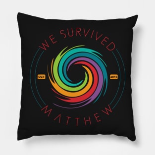 Hurricane Matthew Survivor Pillow