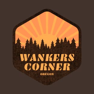 Wankers Corner, OR - Sunset T-Shirt