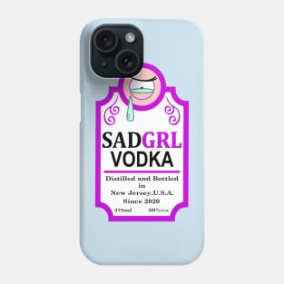 Sad Girl Vodka Phone Case