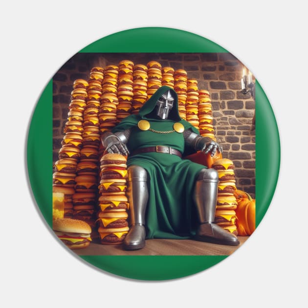 Burgers of Doom Pin by DrubStyle