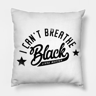 vintage black lives matter Pillow