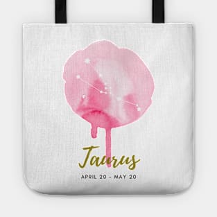 Taurus Zodiac Artprint Illustration Poster Drawing Art Print Constellation Astrology Tote