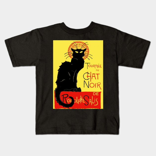 Tournee Du Chat Noir Black Cat Art Nouveau Nouveau Kids T