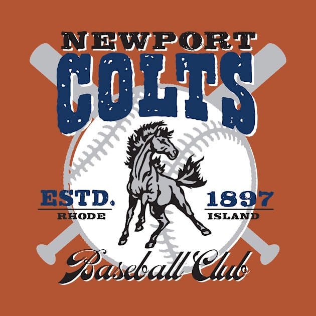 Newport Colts Baseball by MindsparkCreative