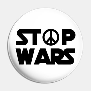 stop wars Pin