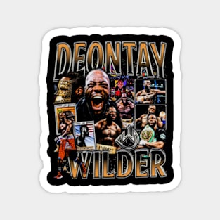 Deontay Wilder Vintage Bootleg Magnet