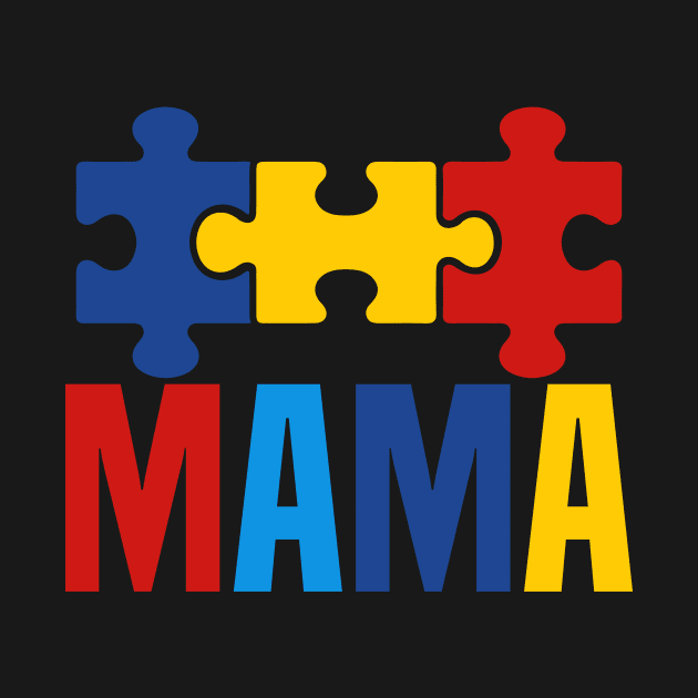 Autism Mama Mom Autism Support by frankjoe