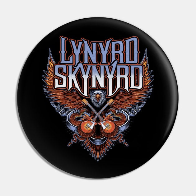 Lynyrd Skynyrd Pin by Pure Touch