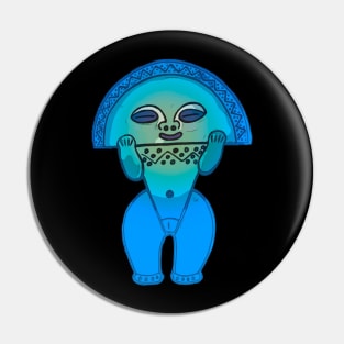 Moon Goddess Pin