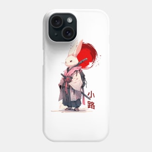 Bunny samurai Phone Case