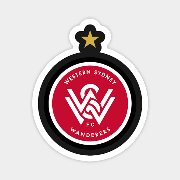 Western Sydney Wanderers FC Magnet by zachbrayan