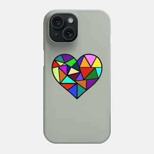 Corazón color Phone Case