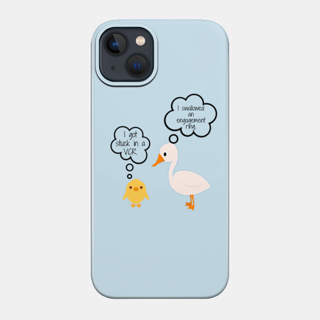 Friends/Chick and Duck - Friends Tv Show - Phone Case